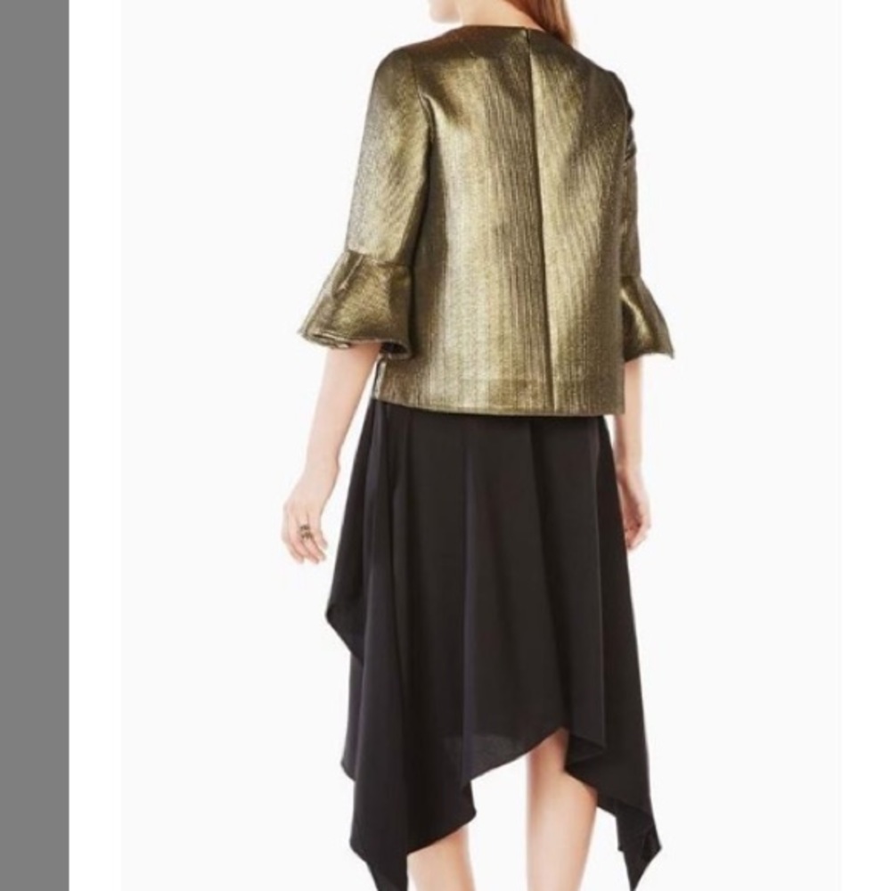 BCBG gold fancy top - Picture 5 of 5
